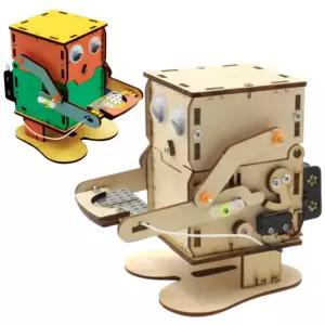 저금통 로봇만들기 AI 우드 조립 과학완구 초등학생 방과후수업