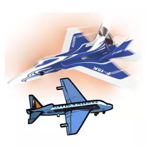 공군 전투기모형 콘덴서 글라이더 조립키트 방과후수업 학원 IQ