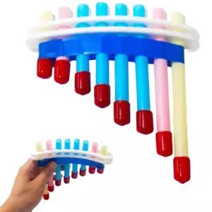 3set 초등 8음계 소리 높낮이 악기 빨대 팬플룻 키트 과학완구