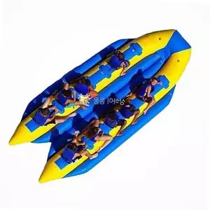 땅콩보트 바나나 수상스키 풍선 기구 견인튜브 고무 물놀이 플라잉