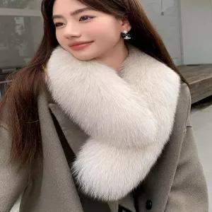 머플러 두꺼운 보온 여성용 따뜻한 워머 목도리 스카프