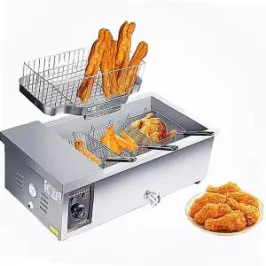 분식집 튀김기계 튀김기 전기 냄비 상업용 대형 돈까스 돈가스