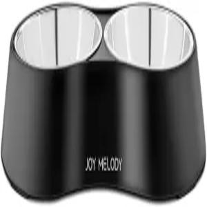 고양이용 스탠드 삼엘 도그 토끼 스테인리스 스틸 고가 고양이 사료 공급기 강아지용 구토 방지 접시