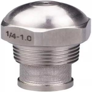 남성용 고압 및 저압 산업용 미스트 오일 노즐 1/4개(1l4 0.2mm)