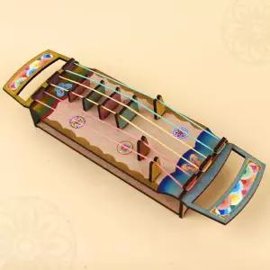 4인용 우드 미니 거문고만들기 전통악기 미니어쳐 유치원 음악수업 돌봄 추석 설날