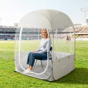 레이네시스 스포츠 텐트 휴대용 및 접이식 팝업 쉼터 낚시 캠핑 이벤트 관람을 위한 즉각적인 날씨 방지