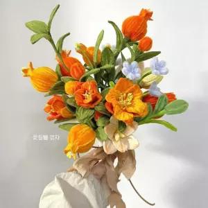 모루 꽃다발 만들기 패키지 철사 DIY키트(1) (1)