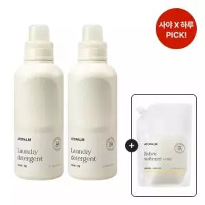 사야하루PICK! 아토팜 세탁세제 1000ml *2개 아기세제유연제
