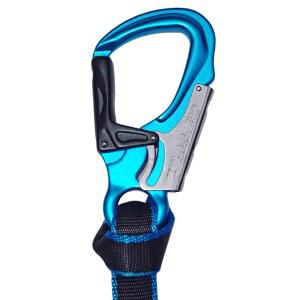 TFTICFH 수목원 스피드라인 키트 26인치(6팩) - 29kN 1인치 웨빙 및 35kN 더블 액션 스냅 훅, 클라이밍용 헤비 듀티 슬링, 리깅, 전문가용 나무 작업 장비, 오렌지