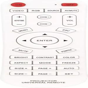 대부분의 엡손/옵토마/삼성/파나소닉/뷰소닉/인포커스/벤크/산요/NEC/도시바/소니/히타치/미쓰비시