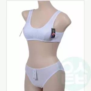 위블리 주니어 AA컵 스포츠 브라팬티세트 주니어브라