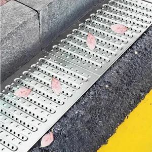 ZIMGOD 트렌치 배수로 시스템을 통해 나뭇잎 차단 진입로 배수 격자 및 바닥 덮개 야드/지하/경관