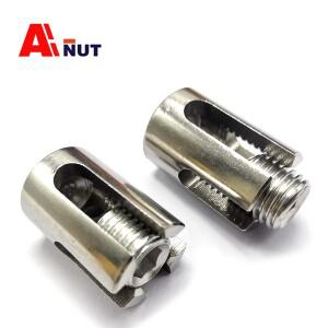 2mm ~ 8mm 크로스 와이어 로프 클립 락 316 스테인레스 스틸 피팅 J048