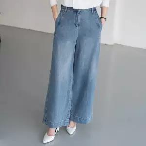 [마담4060]엄마옷 마담4060 [모던베이직]와이드데님팬츠 여성 데일리 바지 -RPN2603048-..