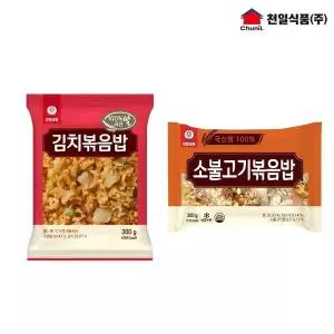 [NS홈쇼핑]천일식품 볶음밥 300g x 10봉 (김치5봉+소불고기5봉)[35780856]