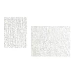 결로방지 입체 엠보패턴 펄크림 화이트 실크벽지 단열용 접착식 부분도배 셀프인테리어