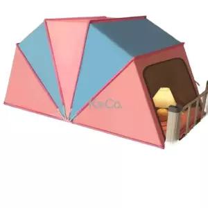 원터치 난방 텐트 싱글 우풍 2층 보온 방한텐트 방풍