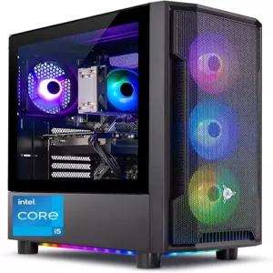 스카이테크 게이밍 섀도우 PC 인텔 i5 13400F 2.5GHz 엔비디아 RTX 5060 1TB NVMe SSD 16GB DDR5 RAM 6000