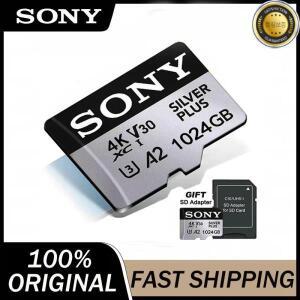 소니 마이크로 SD 카드 A2 클래스 10 고속 TF 메모리 1024GB U3 V30 4K 플래시 휴대폰 카메라용