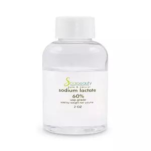 비누 제조 및 로션용 젖산나트륨 60 USP 순수 천연 방부제 더 단단한 막대 큰 수확량 빠른 경화 시간 수분