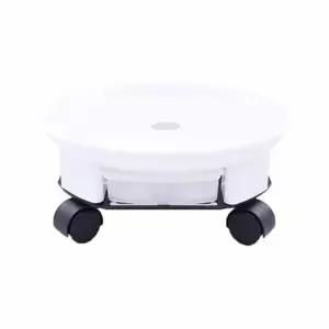 대형 화분 받침대 이동식 원형 화분랙 실내 정원 소품 정리대