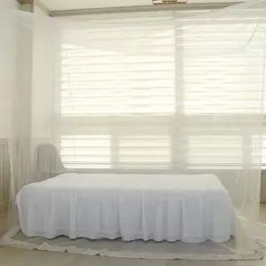 사각 모기장 싱글 캐노피 국내생산 침대 모기장 간편 여름 그늘막