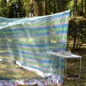 특수 모기장 천정형 휴대용 캠핑 사각 모기장 야외 대형 그늘막 차박 그늘 천막