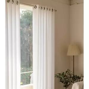 차광 외부시야 차단 아일렛형 핀형 긴창 쉬폰 커텐 안방커튼 가림막커튼 가림막 거실커튼 커튼