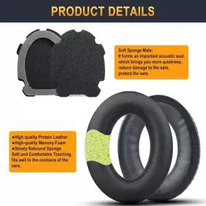 보스 에어비에이션 A20용 A20 교체용 이어패드 보스 에어비에이션 헤드셋 X A10 A20과 호환되는 이어패드