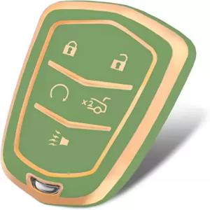 2015-2019 에스컬레이드 CTS SRX XT5 ATS STS CT6 키리스 엔트리 리모컨 스마트 키(녹색)와 호환되는