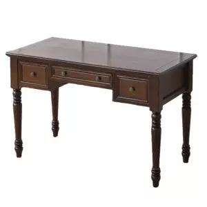 1인용 고급 앤틱 미니 의자 원목 카페 디자인 거실 가죽 핑크