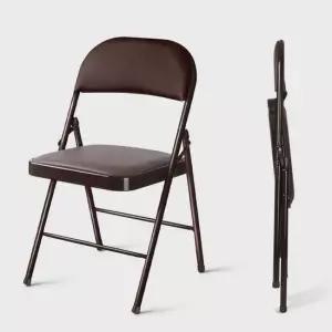 [무료배송] 식탁의자 철제 접이식의자 보조 간이의자