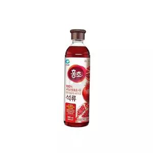 카페주스재료 청정원 마시는홍초 석류 에이드 카페음료베이스 900ml