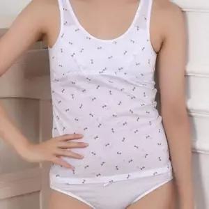 2묶음 (피엔알)(3520)성장중인 주니어 런닝브라 여아속옷 속옷