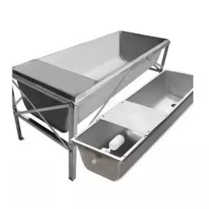 스테인리스 돼지 급수기 가축 대형 그릇 자동 용기 사료