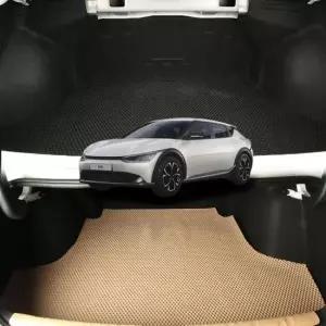 EV6트렁크매트 크립톤 전용 PVC 트렁크 방수 바닥 매트 EV6