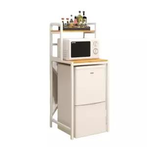 소형 냉장고 선반 전자레인지 미니 블랙 1단 공간활용 틈새