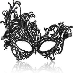 커플 여성용 인크레데코 마스크 남성 베네치아 레이스 세트 특히 할로윈 코스튬용 마디 그라(천사)