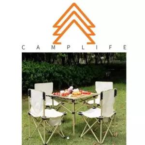 감성캠핑의자 캠핑용 접이식 테이블 소+ 의자세트 보관가방증정 4p