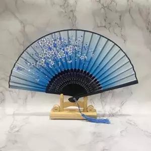 일회용부채 접이식 실크 전통 대나무살 동양화 디자인 부채