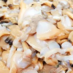 [밋앤밀] 당일채취 국내산 고흥 물바지락 (바지락살) 1kg