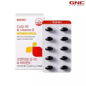 [GNC] 코엔자임큐텐  비타민E (60캡슐) 60일분_1002255