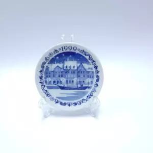 가다컴퍼니 ROYALCOPENHAGEN 로얄코펜하겐 1999 시즌그리팅 플레이트 PM A803-2