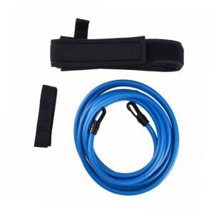 리우보 수영 저항 벨트, 선수들을 위한 수영장 훈련용 탄성 로프 세트 피트니스 장비로 스트로크 개선