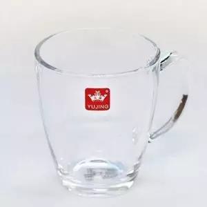 [골드스마일]유리 머그컵 세트 커피잔 물컵 374ml 다용도 유리컵 6P