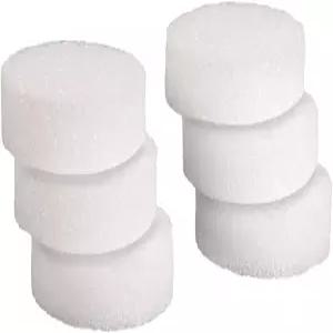 하이글로스 제품 폼 디스크 - 프로젝트용 공예 플랫 서클(XPS) 꽃꽂이 예술 및 케이크 더미 3 x .75 흰색