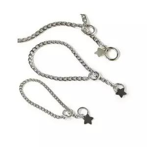 [반려] 애견초크체인 초소형용 1호 1p 강아지 목줄 리드줄