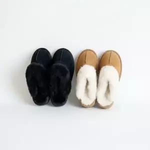 [아트박스]/신상오픈런 여성용 따뜻한 겨울 심플 퍼 슬리퍼