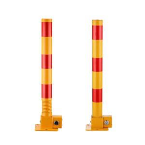 접이식 차단기 주차장 차단봉 스프링 자바라 바리게이트 차량 일체형/표준형 일반 옐로우