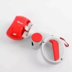 [반려] 강아지 배변 정리집게 애견 똥처리용 집게 봉투세트 레드